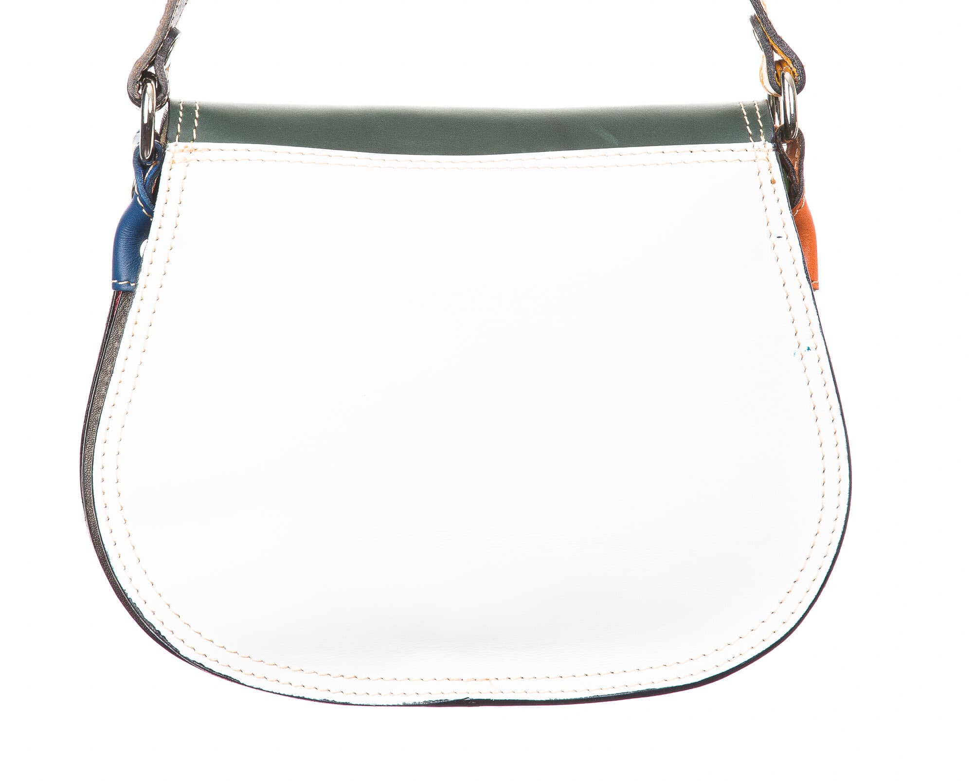 Borsa donna in vera pelle CHIAROSCURO mod. ELANIE, MULTICOLORE, Made in Italy. - P001241 (Borsa)