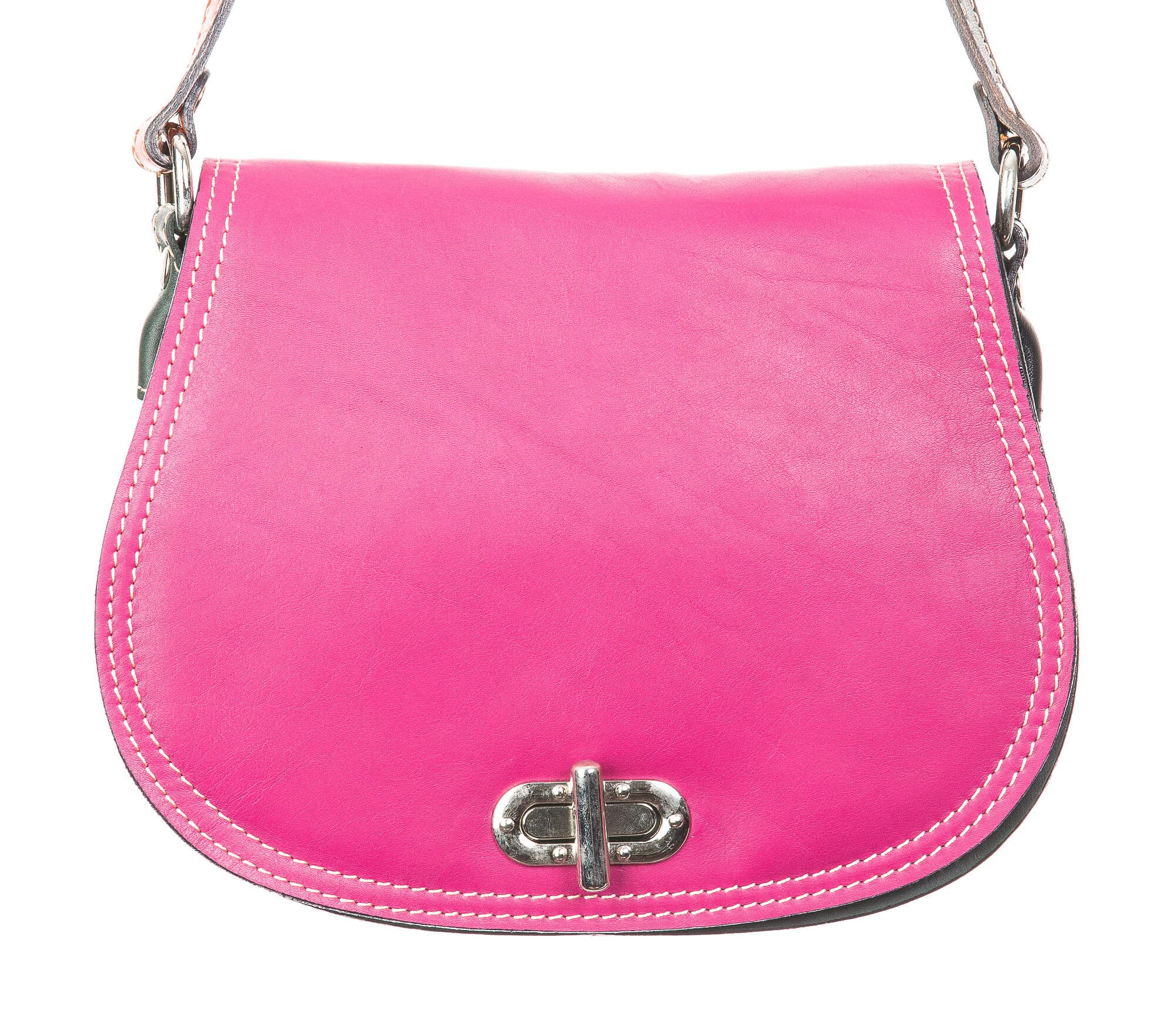 Borsa donna in vera pelle CHIAROSCURO mod. ELANIE, MULTICOLORE, Made in Italy. - P001242 (Borsa)