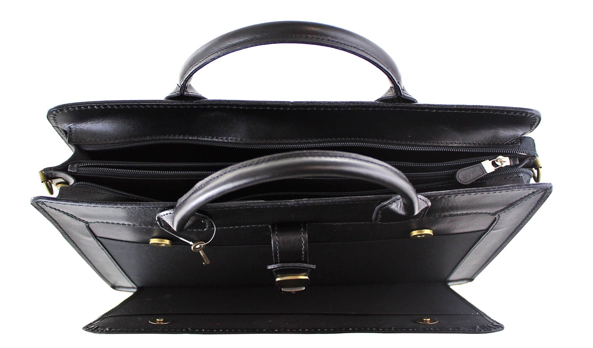 Cartella ufficio / lavoro in vera pelle CHIAROSCURO mod. PATRIZIO colore NERO Made in Italy.Cartella ufficio / lavoro in vera pelle CHIAROSCURO mod. PATRIZIO colore NERO Made in Italy.