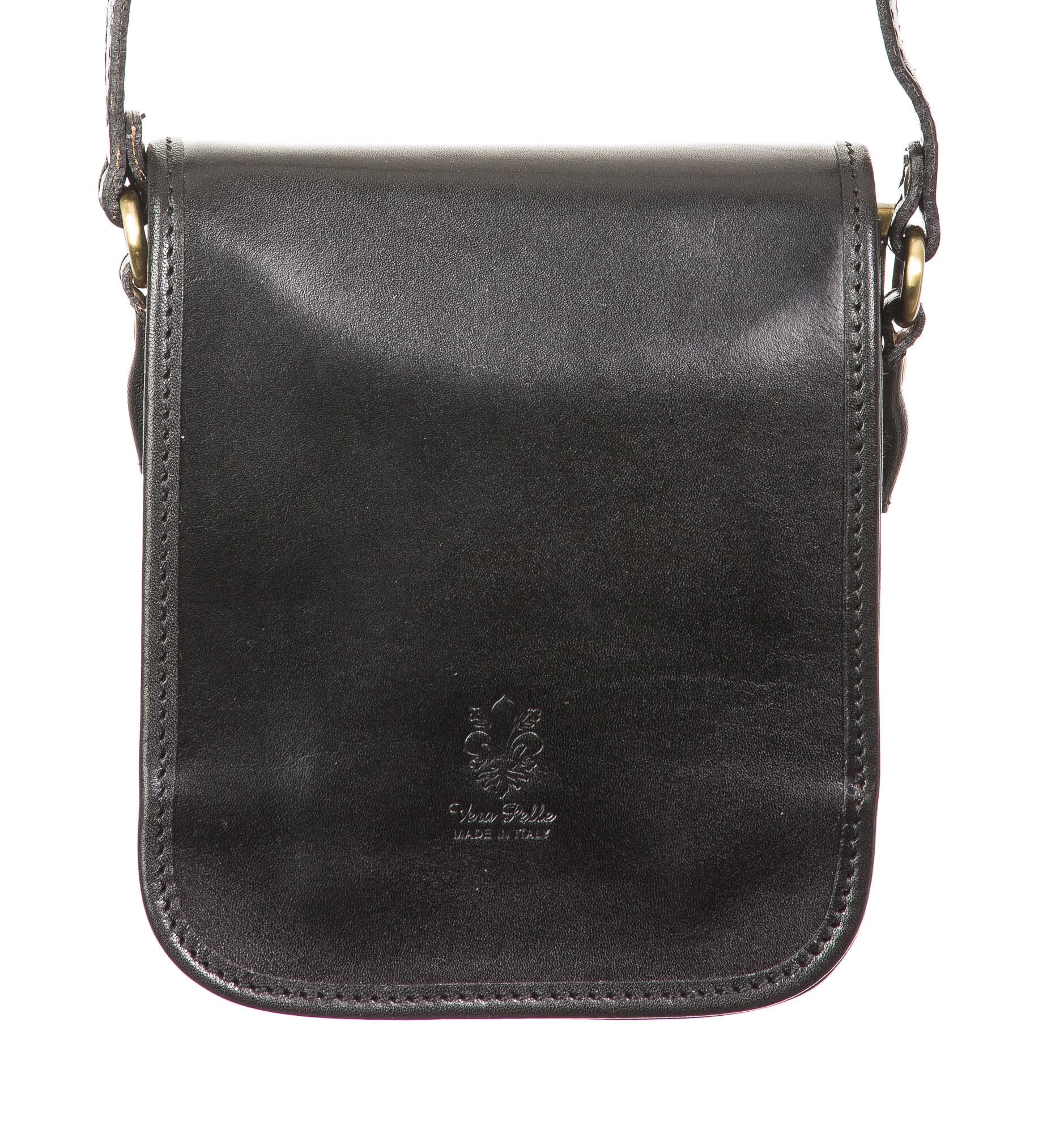Borsa uomo in vera pelle CHIAROSCURO mod. EDGARDO, colore NERO, Made in Italy