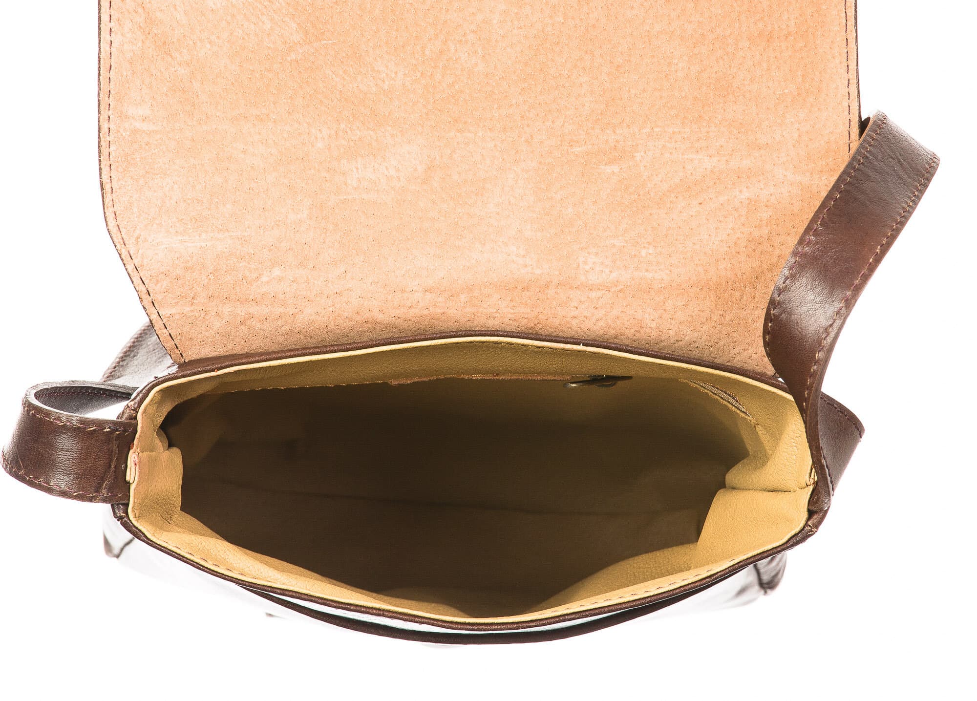 Borsa uomo in vera pelle CHIAROSCURO mod. RONI, colore TESTA DI MORO, Made in Italy.