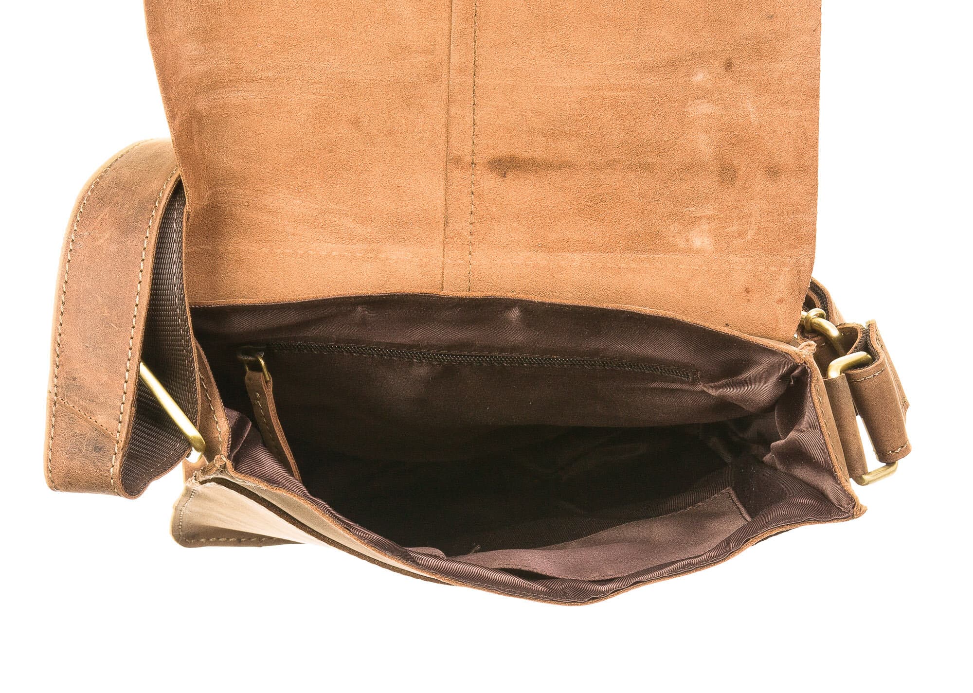 Borsa uomo in vera pelle CHIAROSCURO mod. DANILO, colore MIELE, Made in Italy. (Borsa)