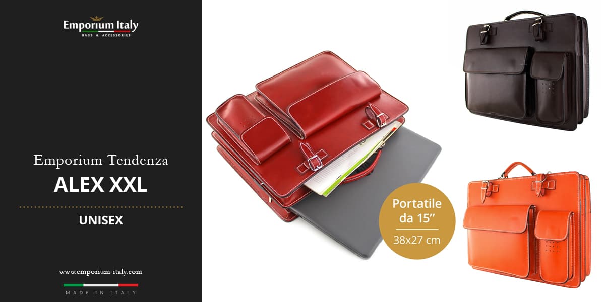 Emporium Tendenza: Cartella ufficio/lavoro Alex XXL
