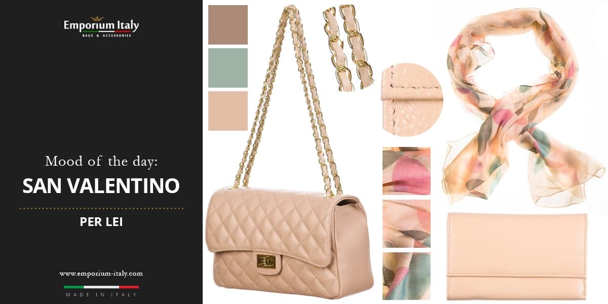 Moodboard: Valentine's Day special for her - Bag, wallet and scarf