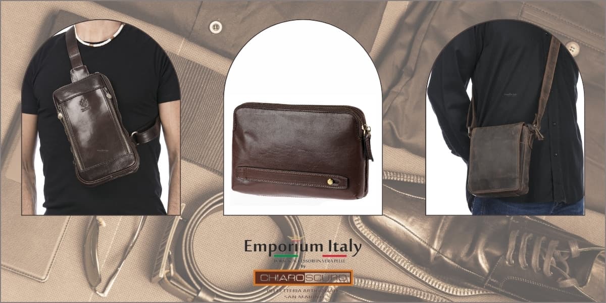 Men's Leather Bags: the essential accessory you never knew you needed