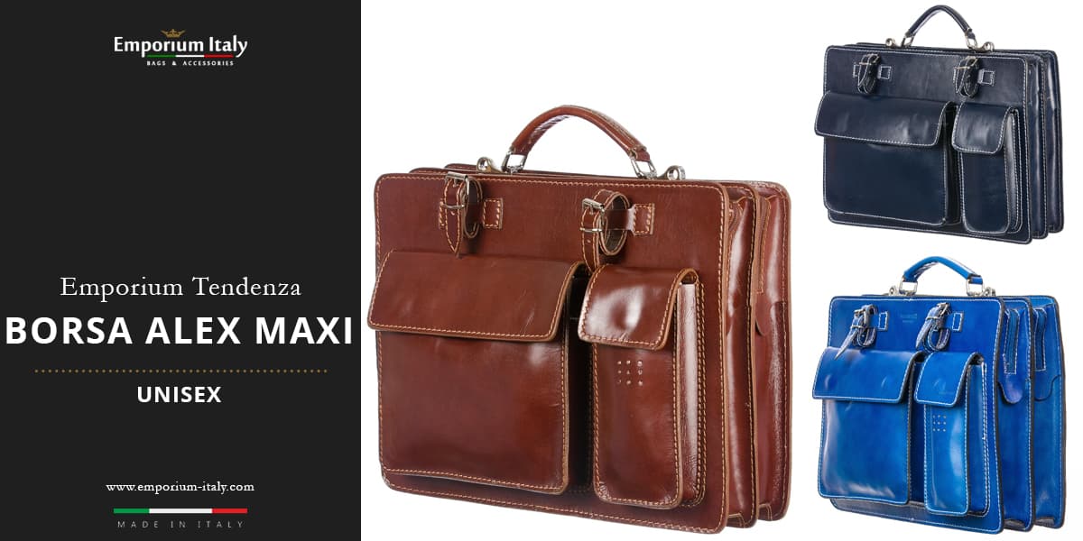 Emporium Tendenza: Cartella ufficio/lavoro Alex Maxi