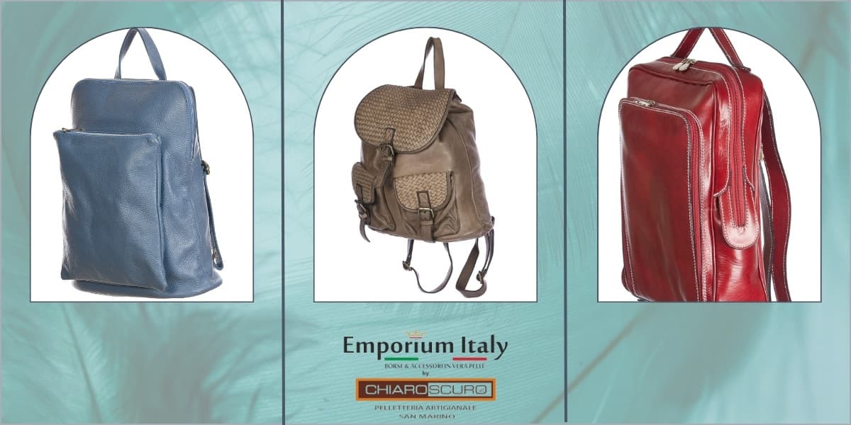 Leather backpacks: discover quality, elegance, comfort with Emporium-Italy.com