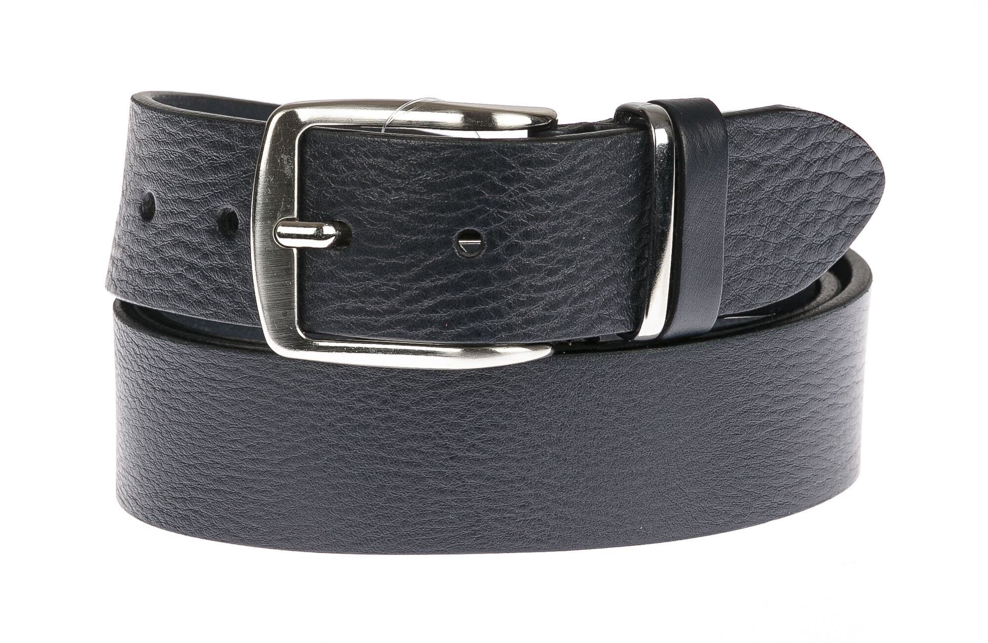L'AQUILA EXTRA LUNGA: cintura uomo in cuoio, colore: BLU SCURO, CHIAROSCURO, Made in Italy