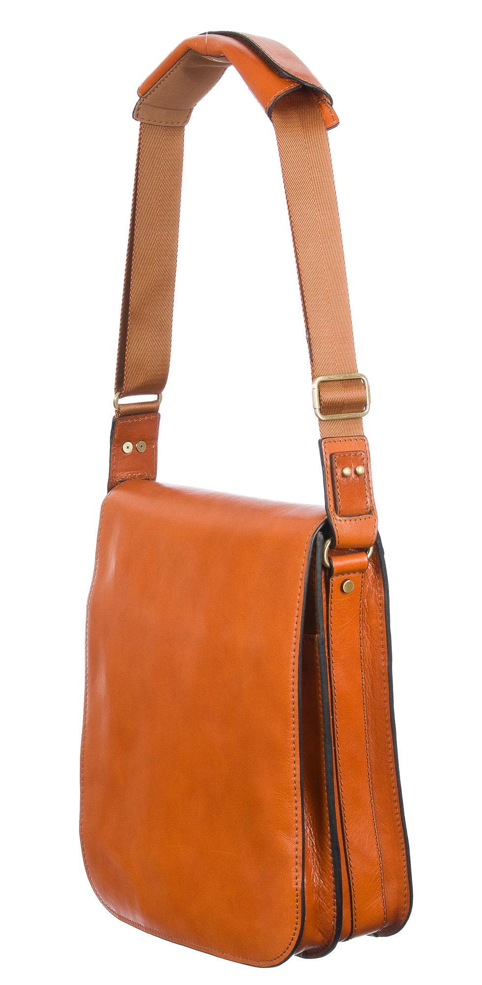 Borsa uomo in vera pelle CHIAROSCURO mod. CLAUDIO colore MIELE Made in Italy (Borsa)