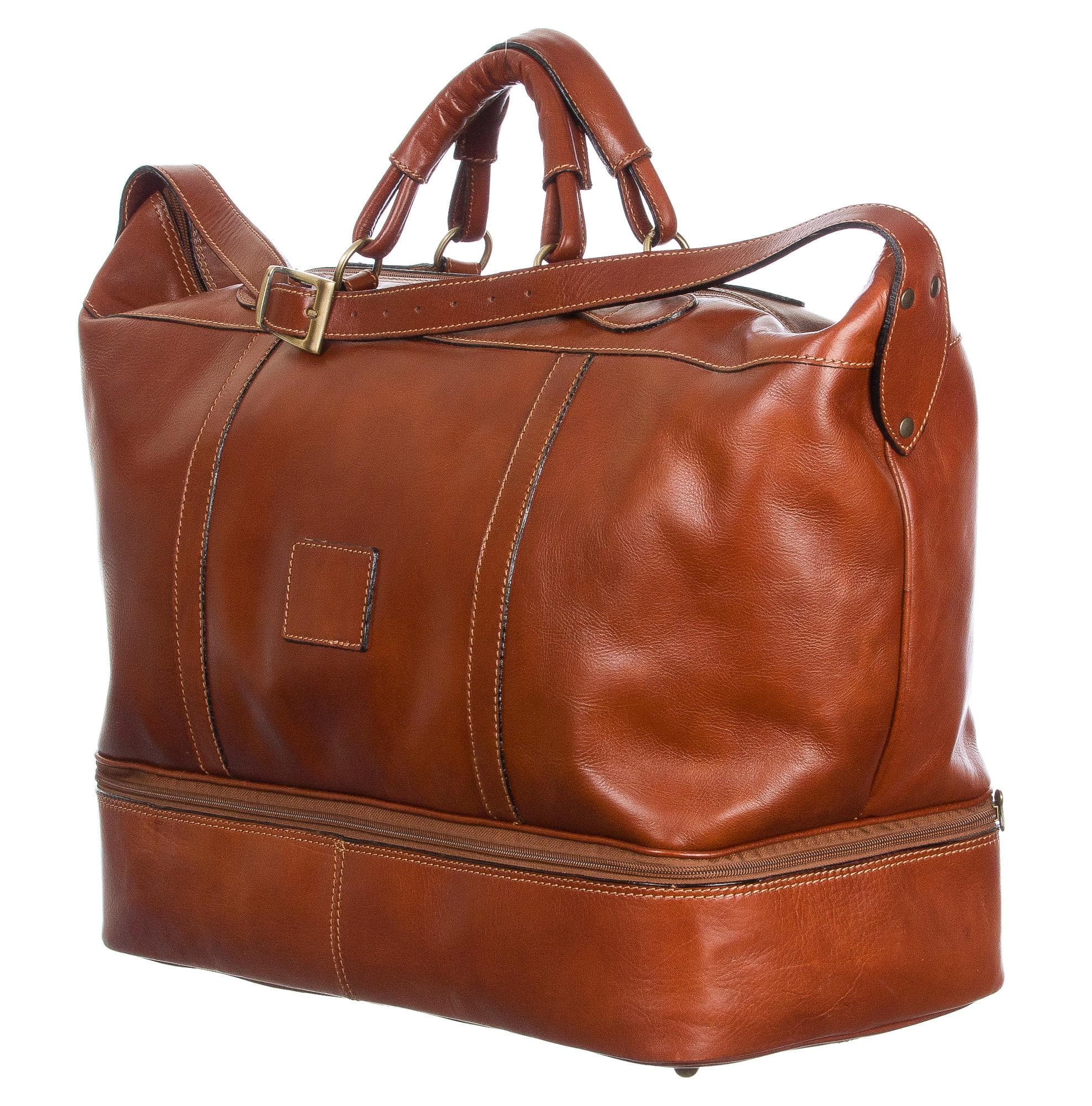 Borsa in vera pelle.