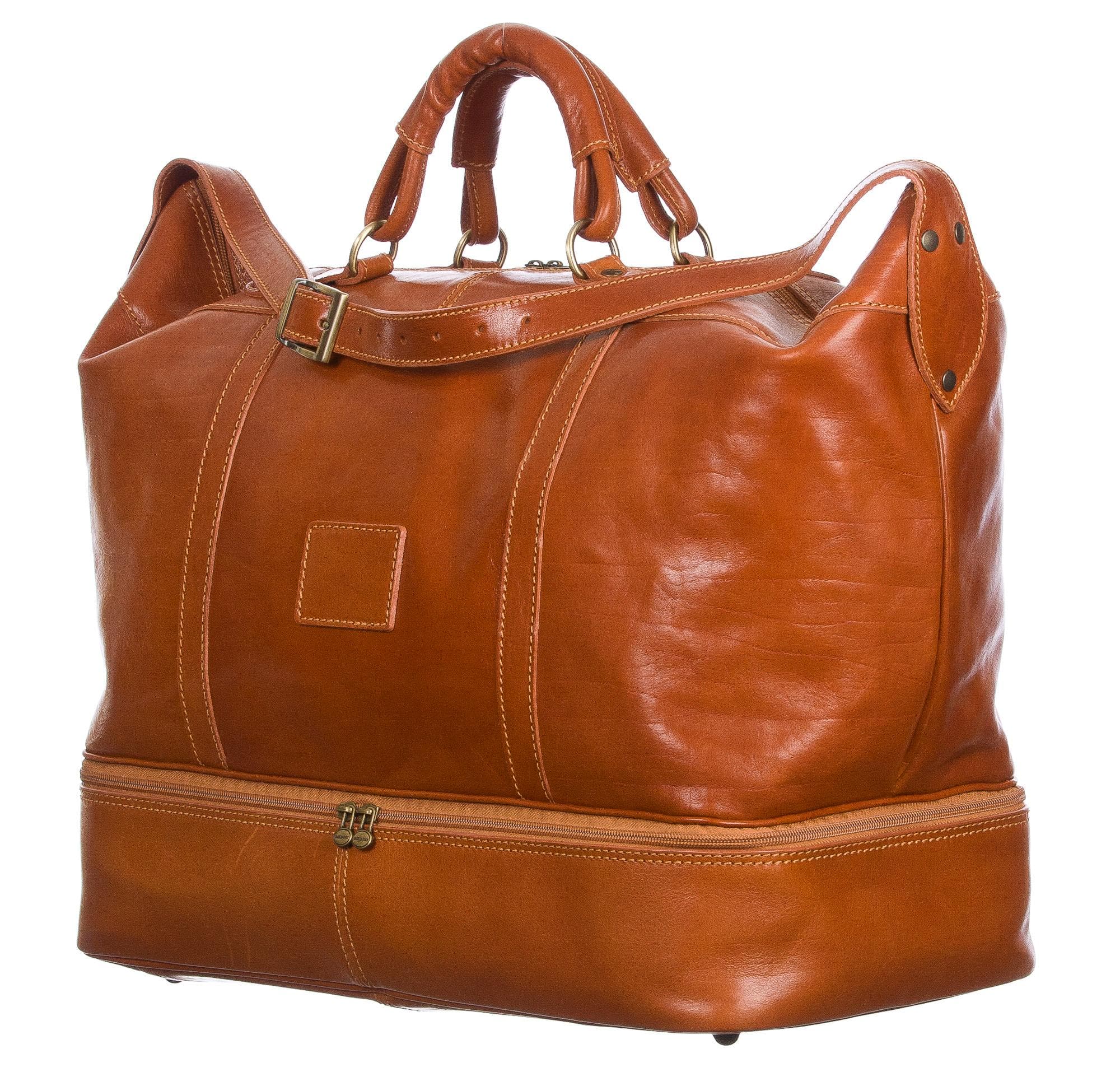 Borsa in vera pelle.