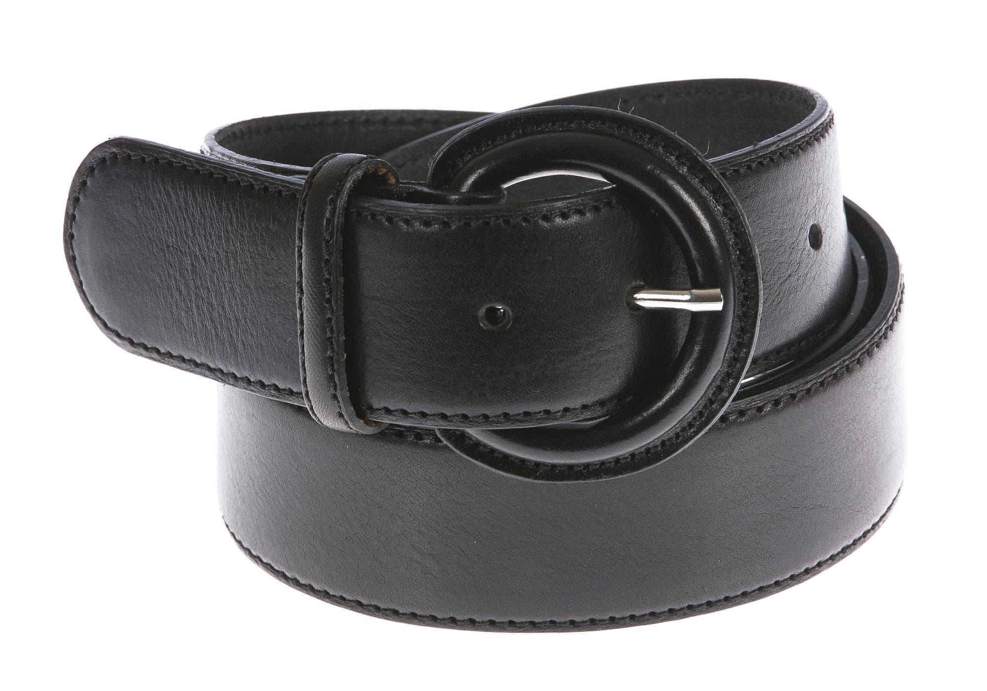 Cintura donna in vera pelle RENATO BALESTRA mod. CASABLANCA colore NERO Made in Italy - P010705