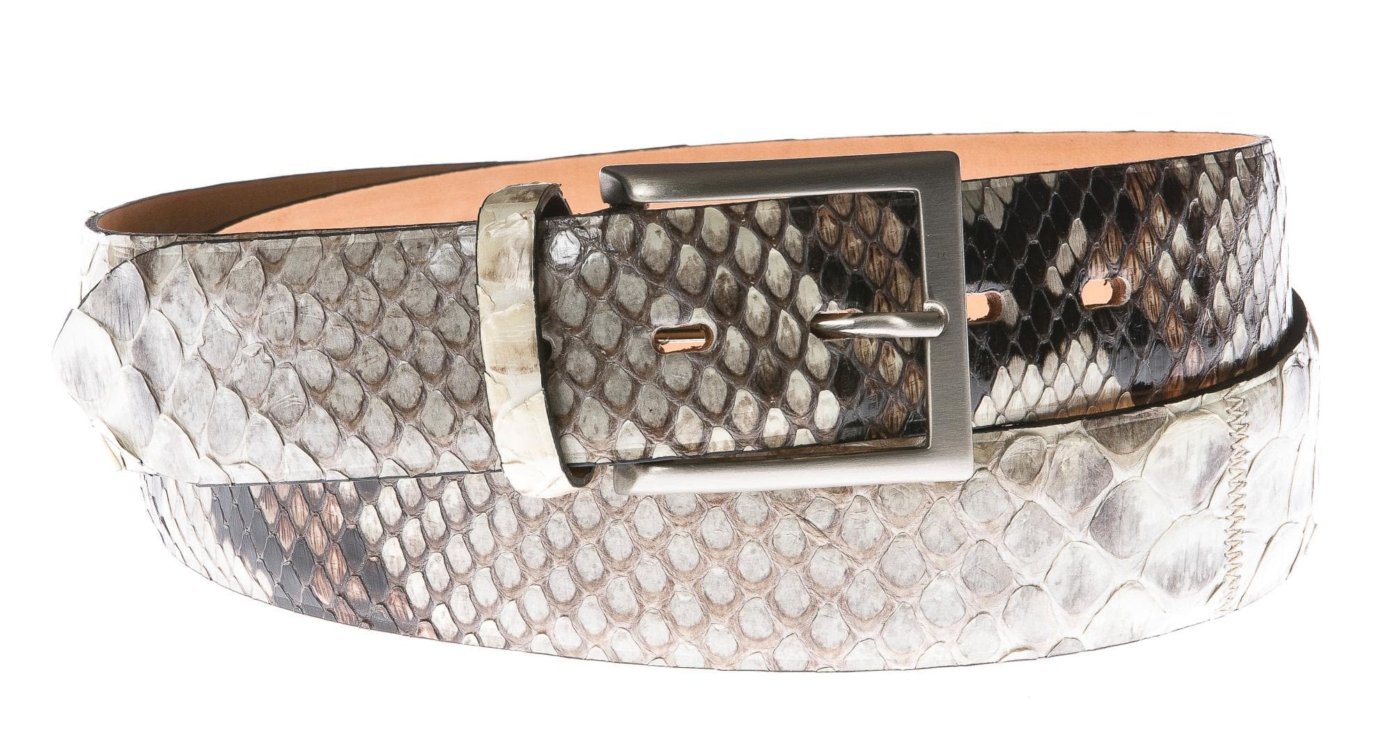 Mens python real leather belt mod. MALAGA