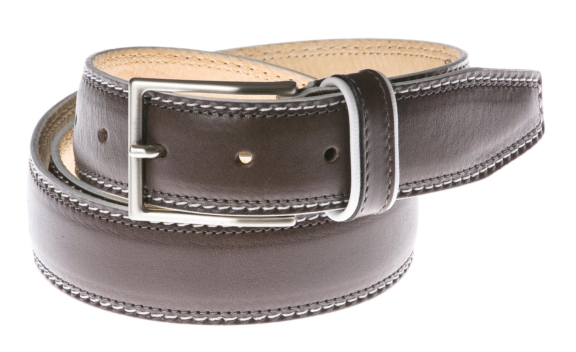 Mens buffered real leather belt mod. BANGKOK