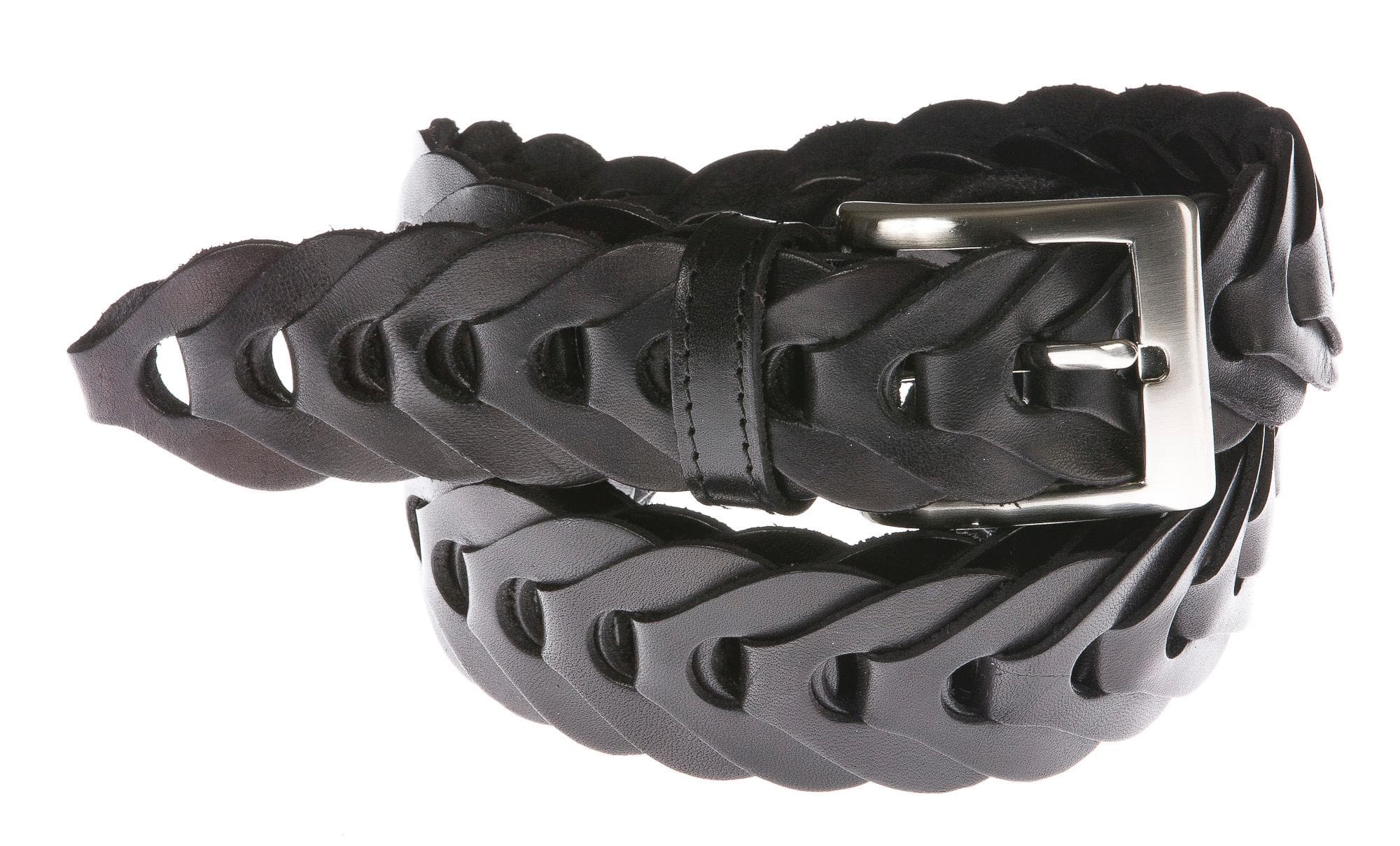 Cintura uomo in vera pelle CHIAROSCURO mod. DAYTON colore MARRONE Made in Italy