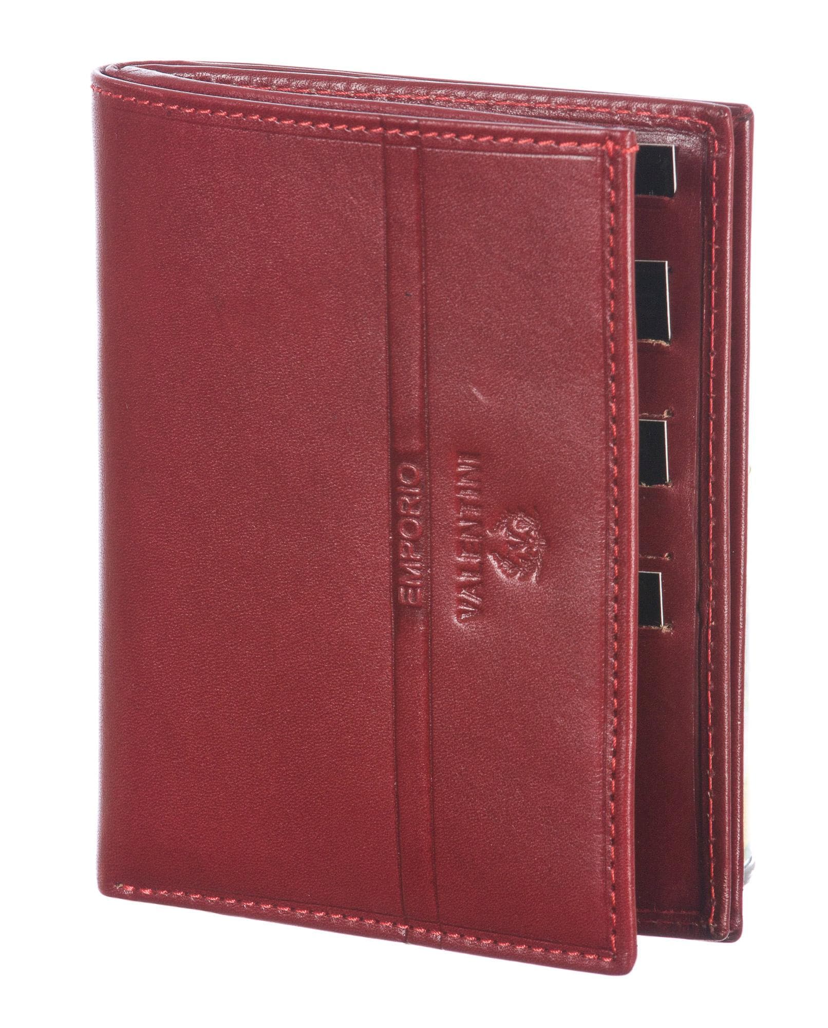 Mens wallet in traditional leather mod. PORTOGALLO