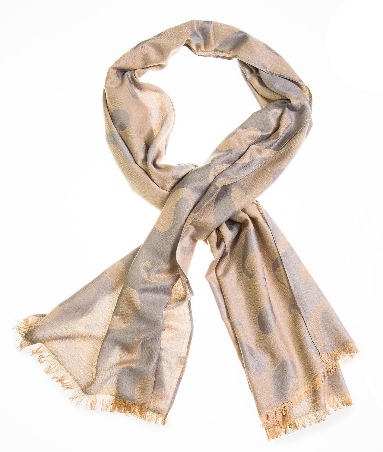 Sciarpa donna mod. Fragola colore TORTORA