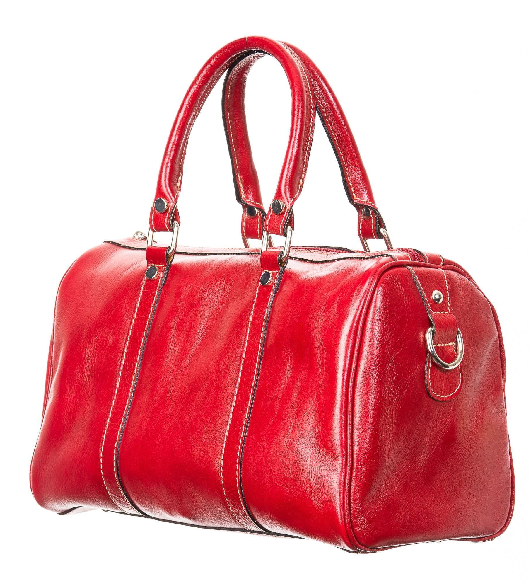 Borsa donna in vera pelle CHIAROSCURO mod. JENNY colore BEIGE Made in Italy