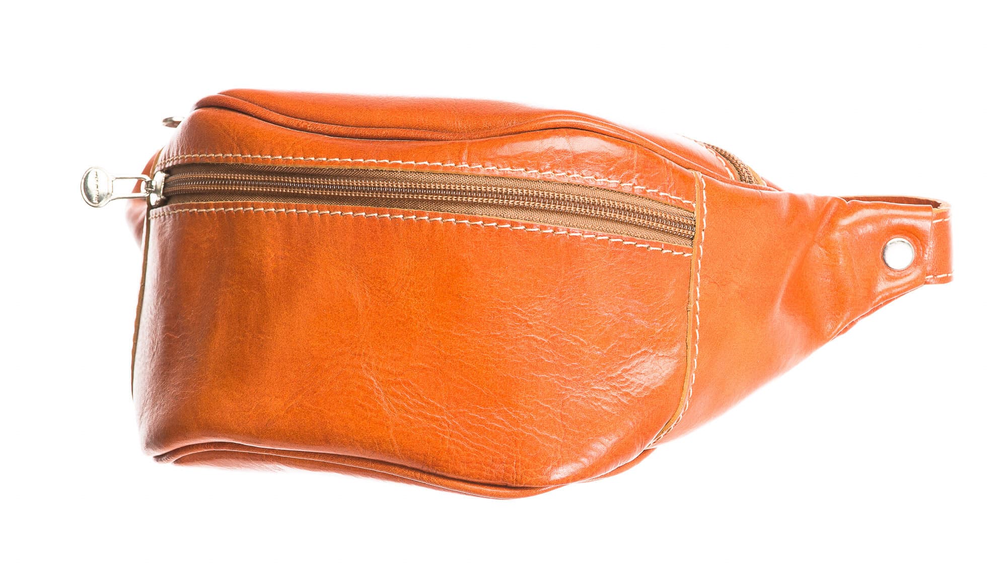 Borsa uomo in vera pelle CHIAROSCURO mod. CORRADO, colore MIELE, Made in Italy.