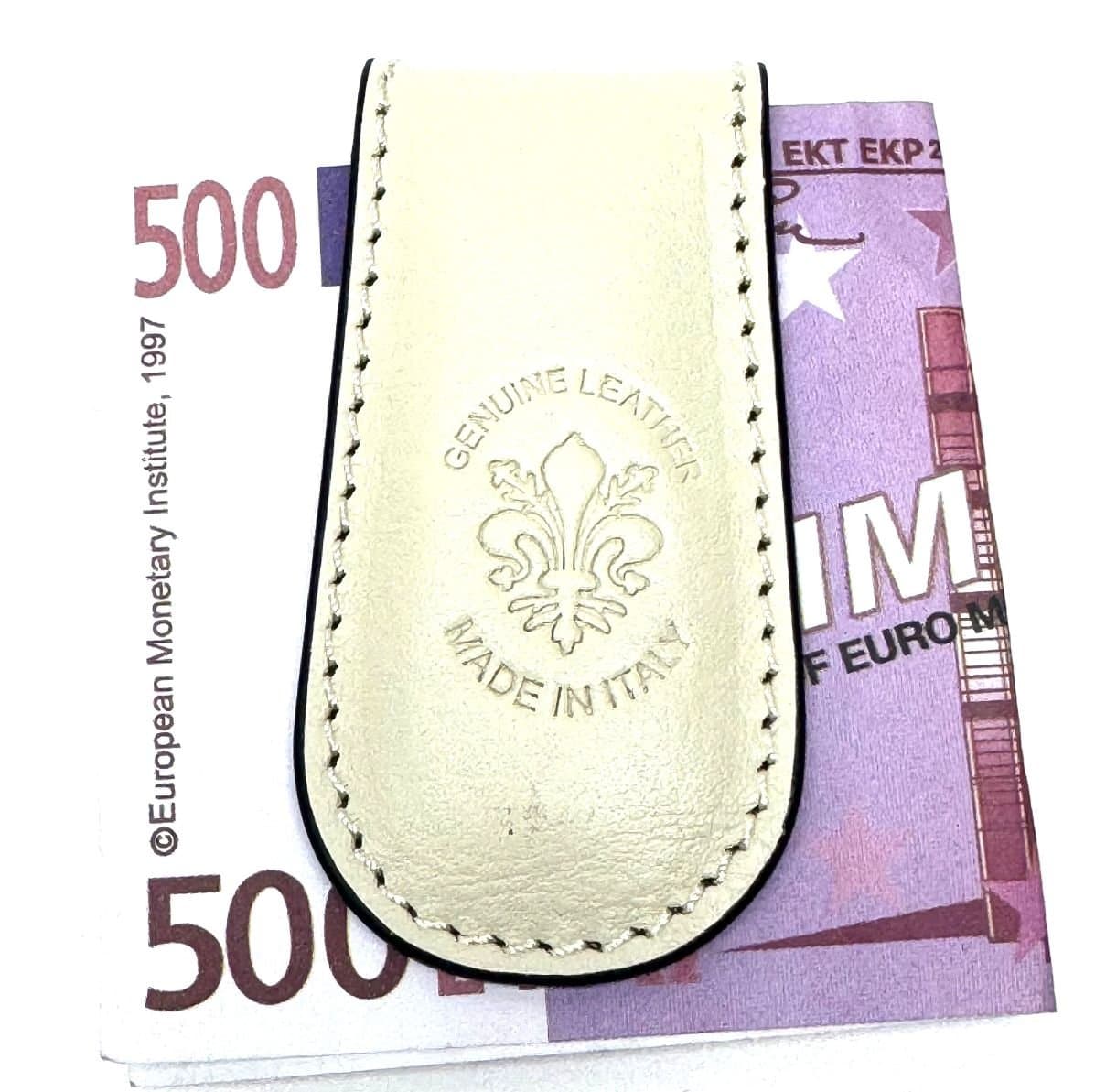 Porta passaporto in vera pelle MIKE, colore BEIGE, CHIAROSCURO, Made in Italy.