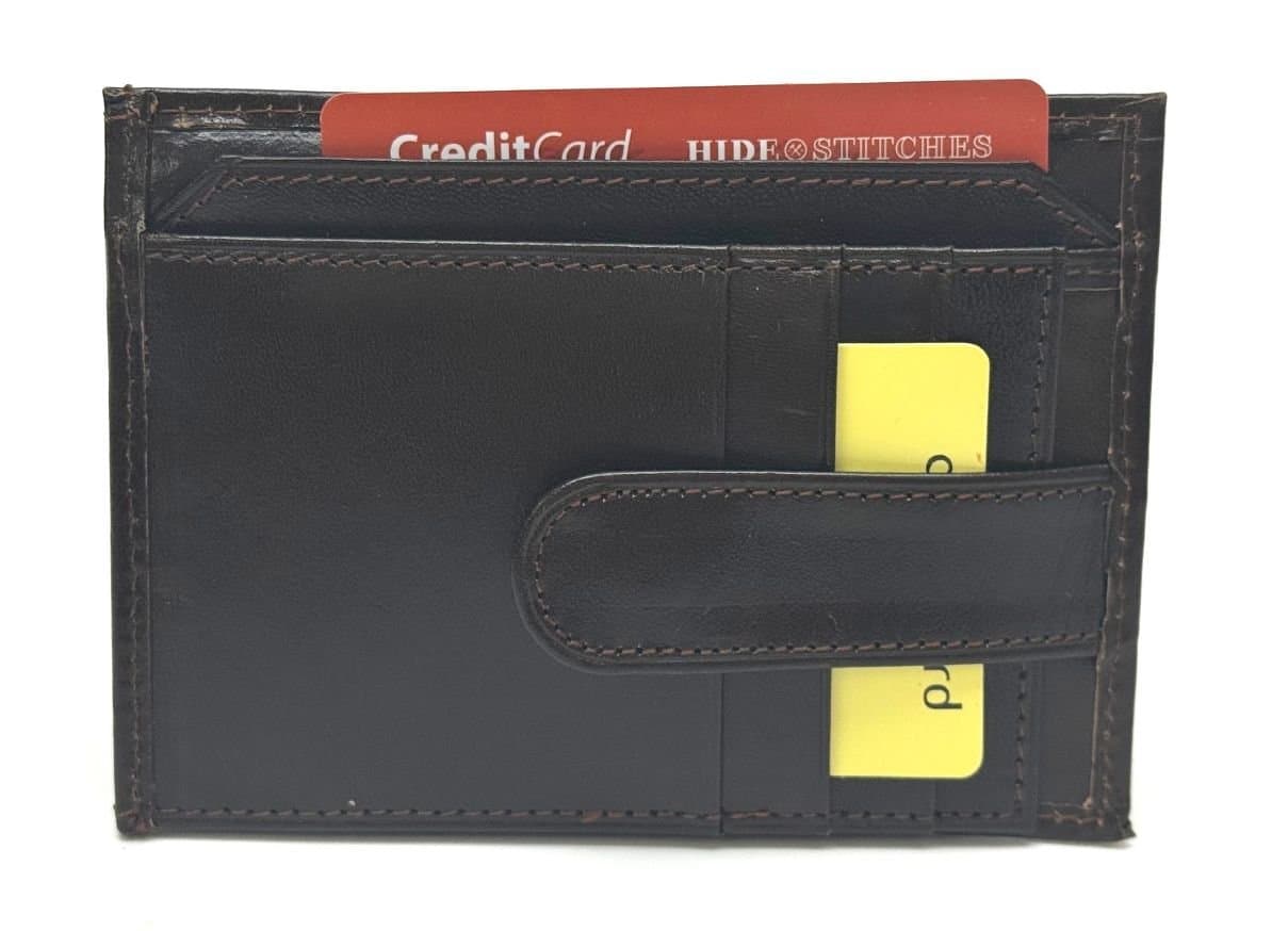 Portacarte di credito uomo / donna in pelle tradizionale mod. NORVEGIA