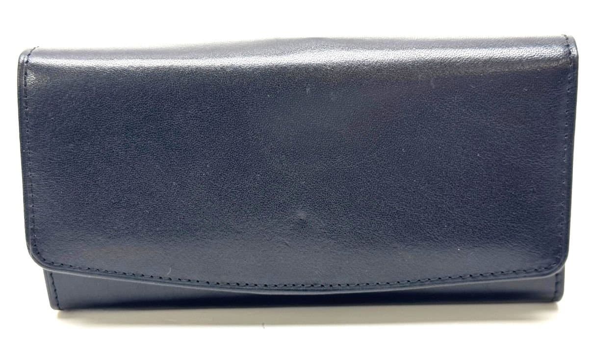 Portafoglio donna in vera pelle tradizionale SANTINI mod GLADIOLO colore NERO, Made in Italy.
