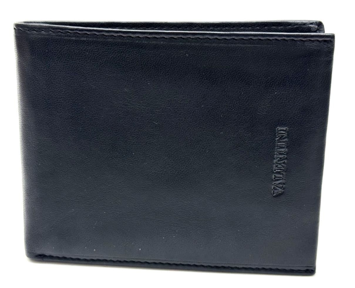 Genuine leather wallet for man MAROCCO, BLACK colour, VALENTINI, MADE IN ITALY