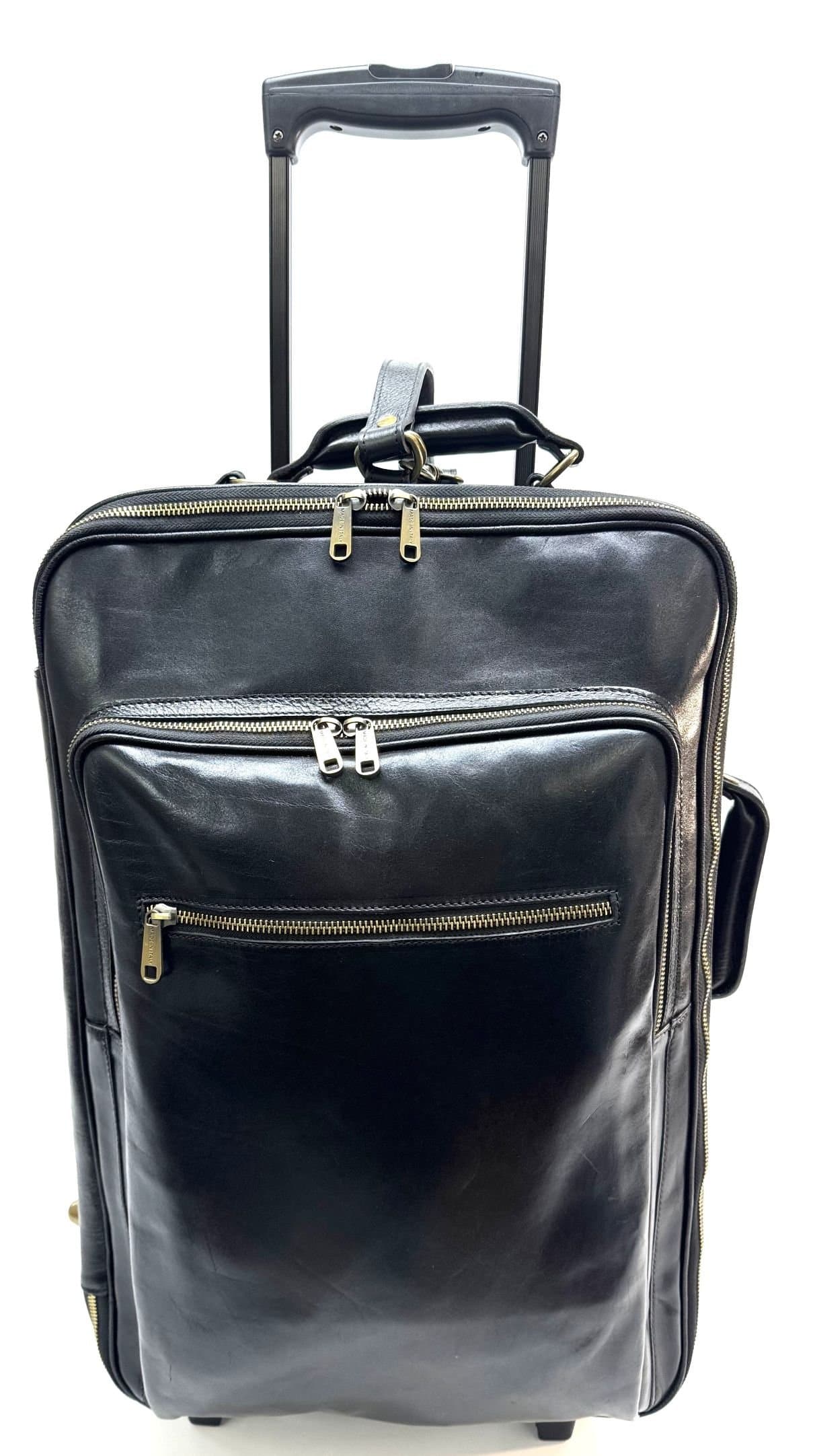 Suitcase trolley sauvage real leather mod. TICINO