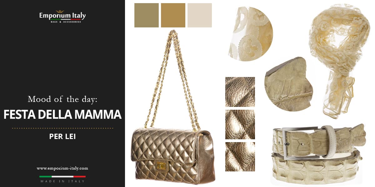 Moodboard: Speciale Festa della Mamma: borsa,cintura e foulard