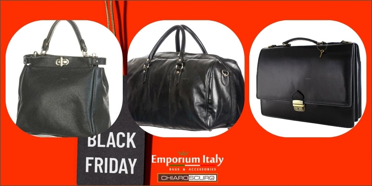 Black Friday 2024 su Emporium-Italy.com: scopri gli sconti su borse e accessori online