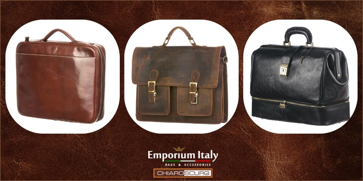 Borse ufficio in vera pelle per l'inverno: eleganza funzionale italiana